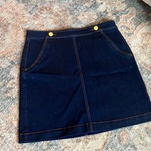 LOFT denim skirt